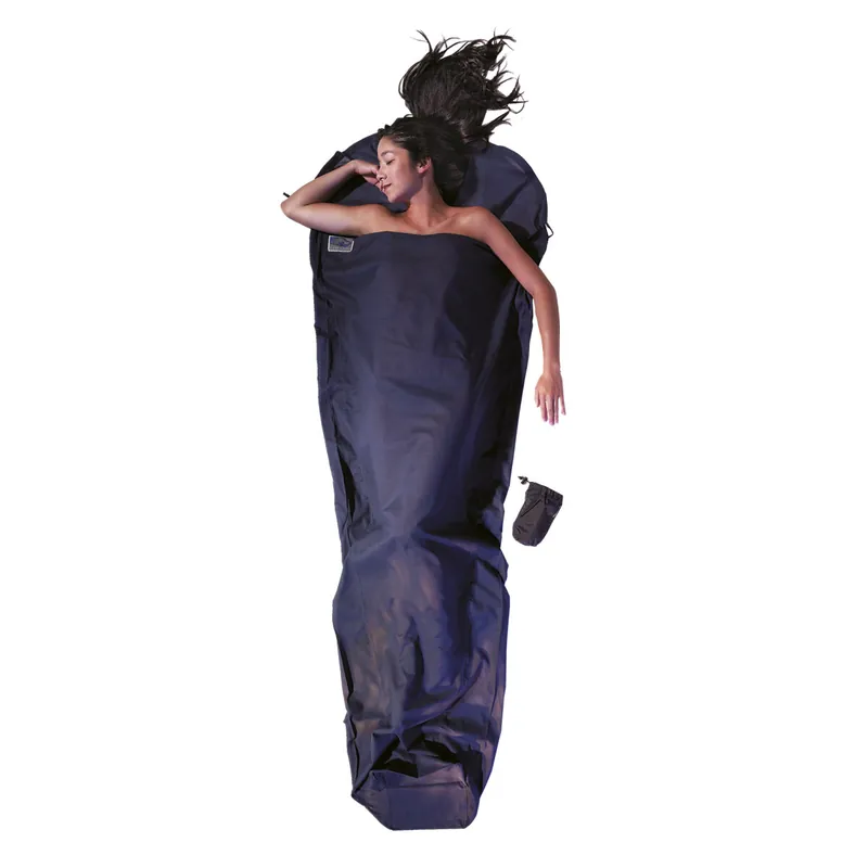 Markenware COCOON MummyLiner Ägyptische Baumwolle - Leicht-Reiseschlafsack