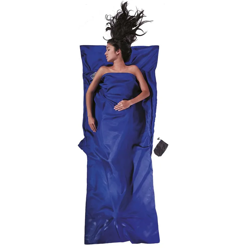Begrenztes Angebot COCOON TravelSheet Seide ultramarine blue - Leicht-Reiseschlafsack