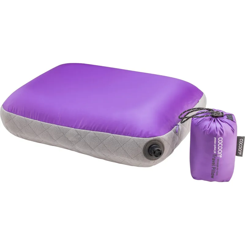 Angebot COCOON Air Core Pillow Ultralight purple/ grey - Reisekissen