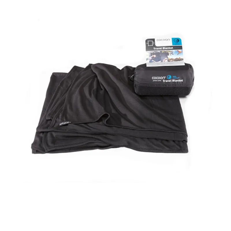 Neue Ware COCOON CoolMax Reisedecke black