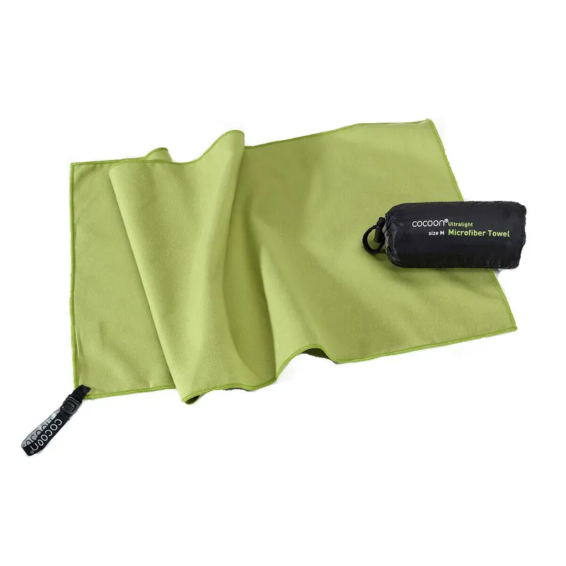 COCOON Reisehandtuch aus Mikrofaser Größe M wasabi M 90x50 cm Direkt Vom Hersteller