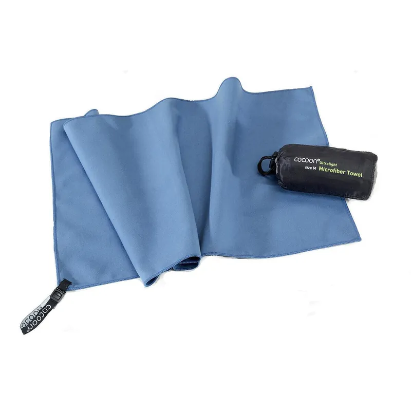 COCOON Reisehandtuch aus Mikrofaser Größe M fjord blue M 90x50 cm Mega-Angebot
