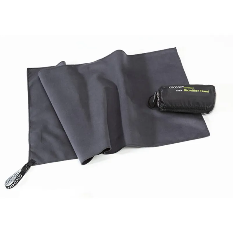 Super-Preis COCOON Reisehandtuch aus Mikrofaser Größe M manatee grey M 90x50 cm