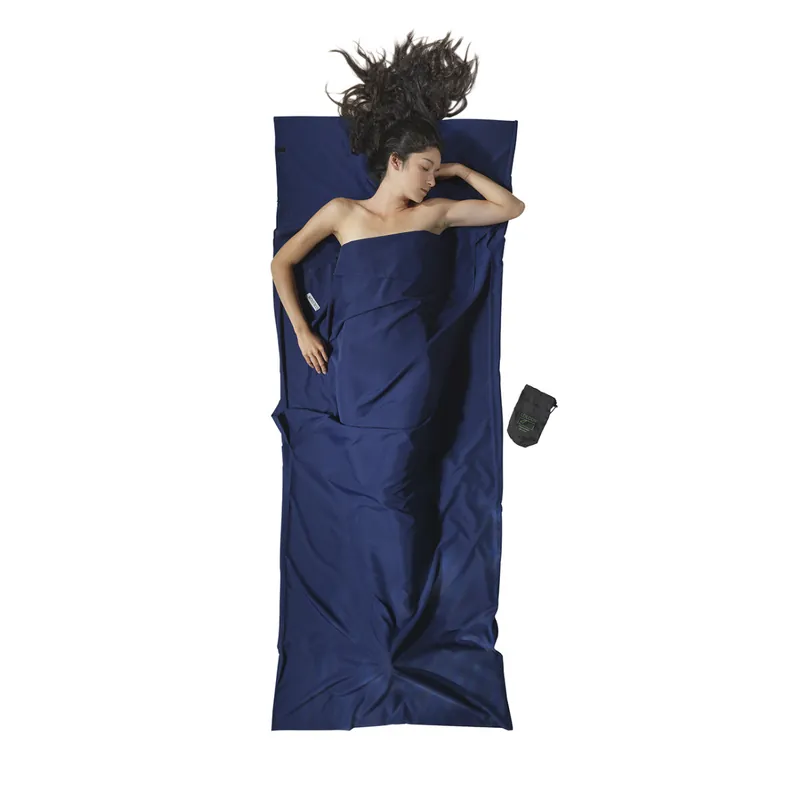 Geprüft COCOON TravelSheet Mikrofaser Leicht-Reiseschlafsack twilight blue