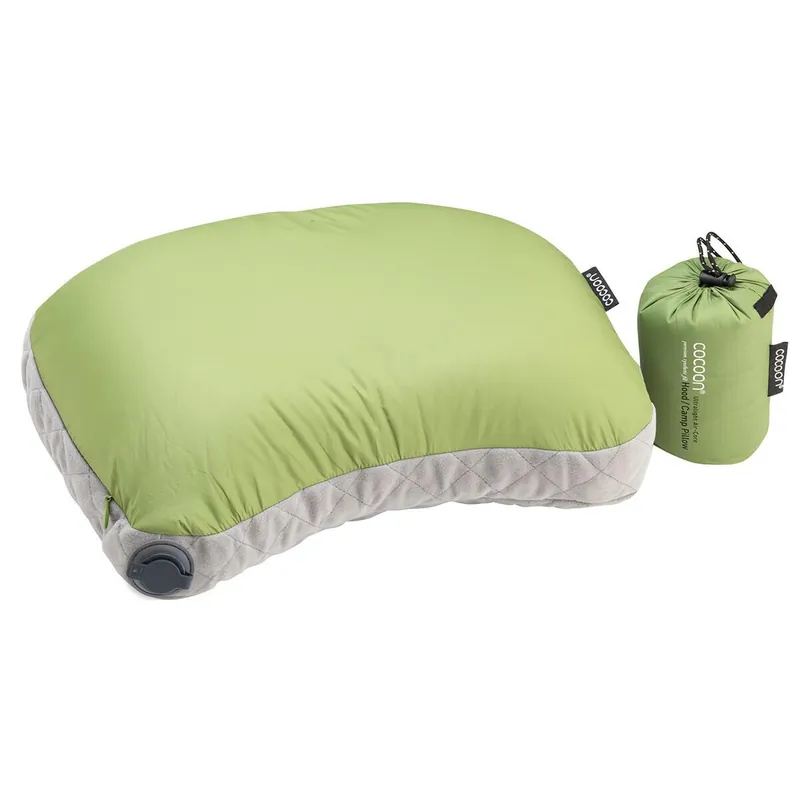 COCOON Air Core HOOD/CAMP Pillow Ultralight wasabi/grey Günstig