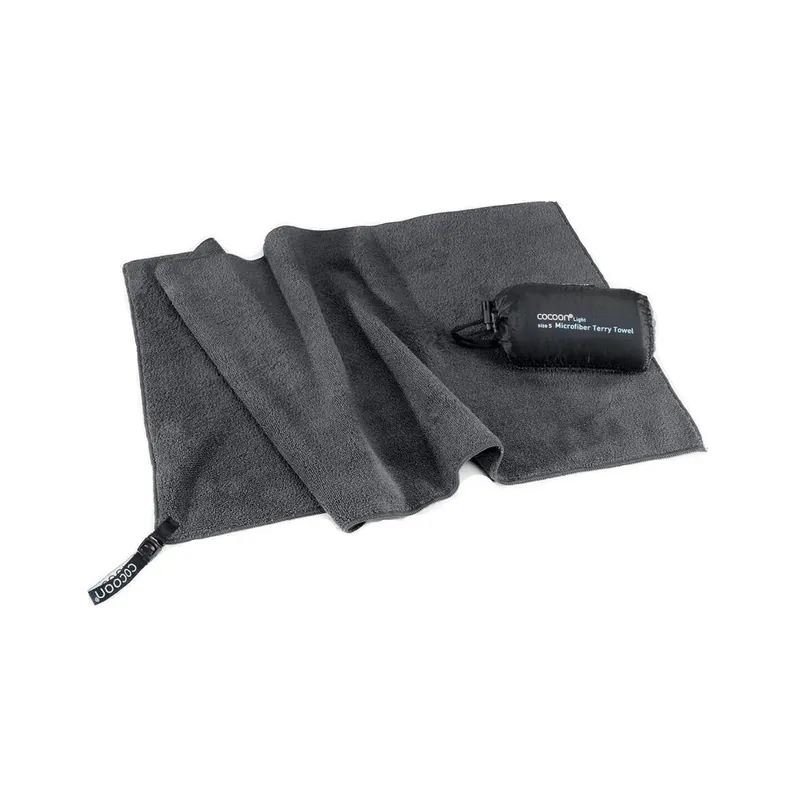 COCOON Terry Towel Microfaser Handtuch leicht koala M 90x50 cm Ausverkauf