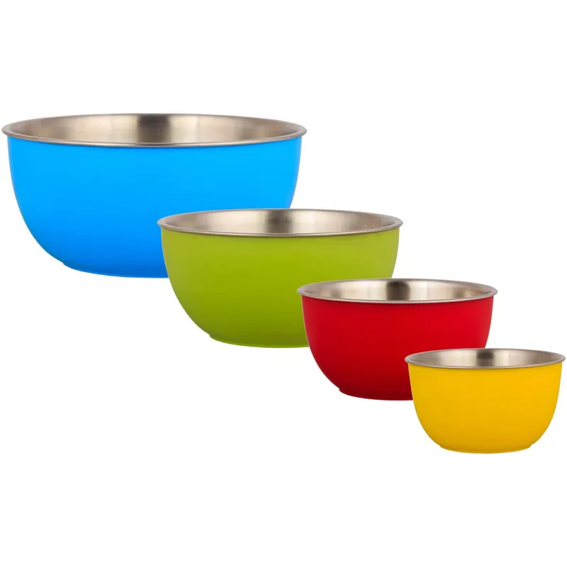 Markenware Origin Outdoors Edelstahl Schüssel-Set, 4 Stk