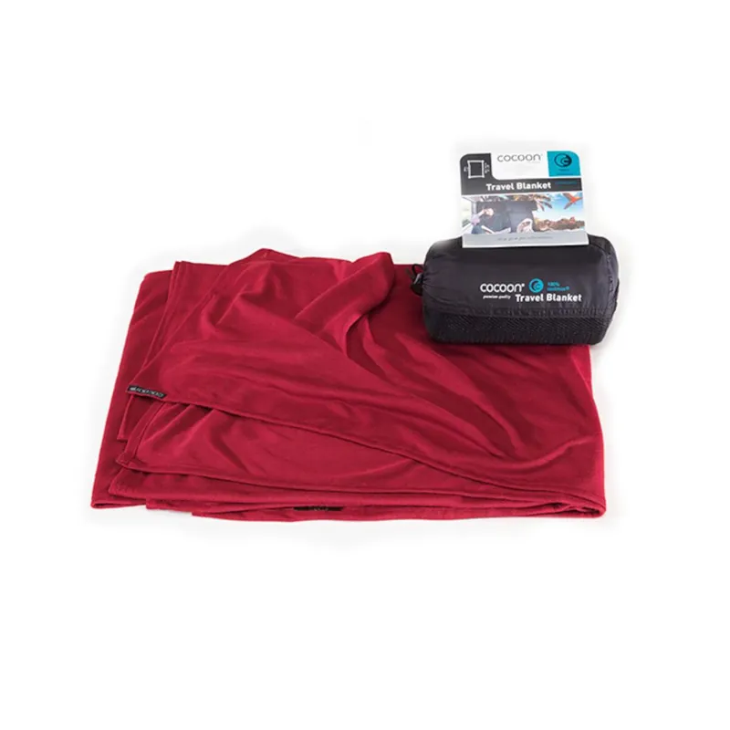 Neue Kollektion COCOON CoolMax Reisedecke monk's red