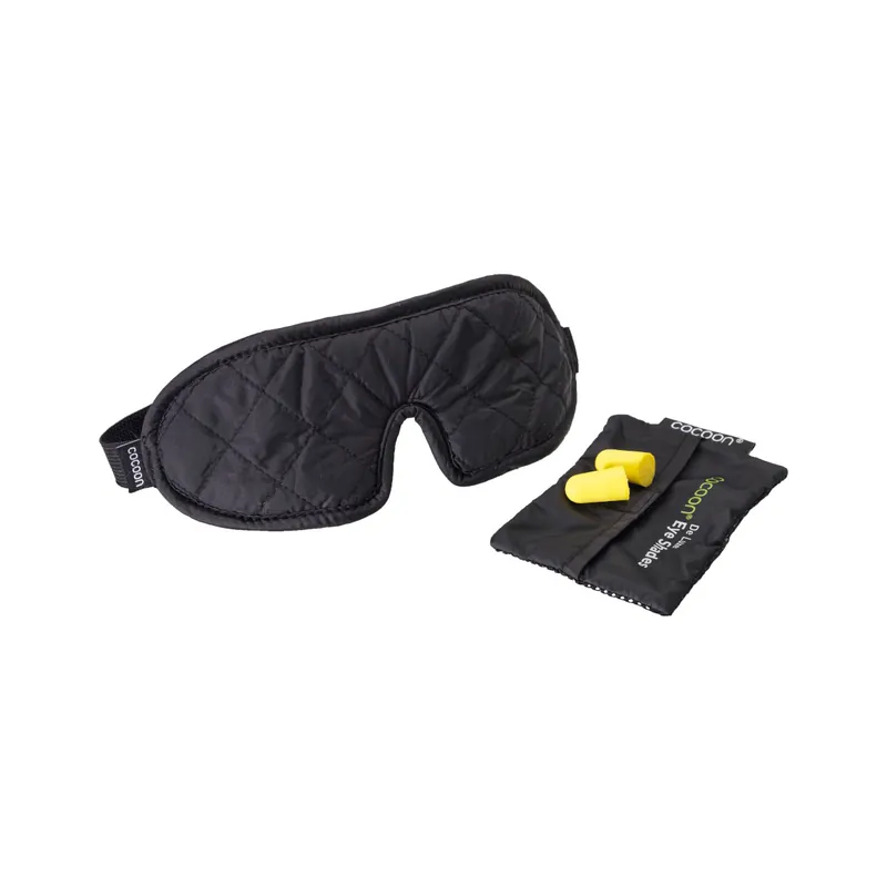 Preis Gesenkt COCOON Schlafbrille de Luxe schwarz/grau