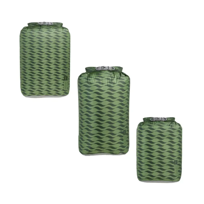 Schnäppchen COCOON Drybag Ultralight green waves