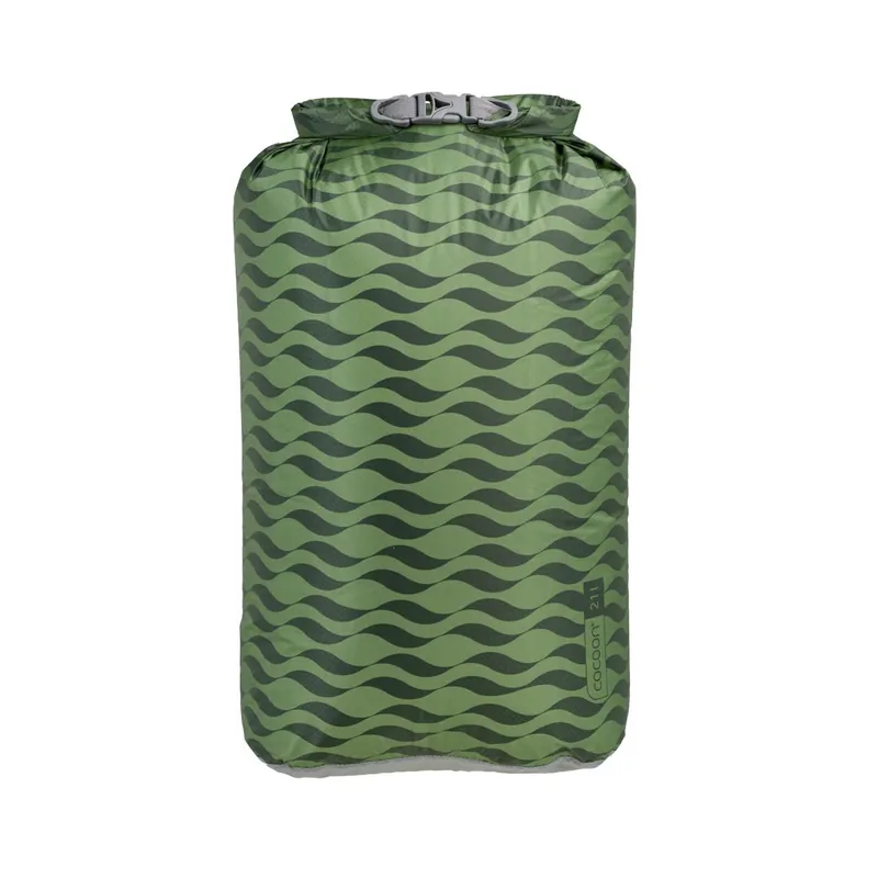 Markenprodukt COCOON Drybag Ultralight green waves 21 Liter