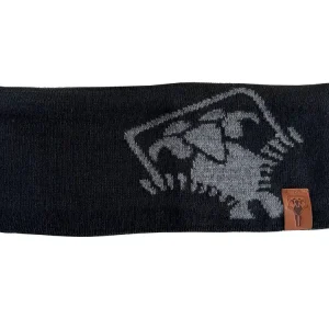 Merino-Headband Grüezi bag | Large Logo | Black Sonderaktion