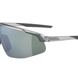 Echt Alpina Turbo Pro Q-Lite, Green I Silver Mirror / grey-transparent gloss
