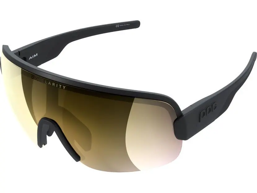 POC Aim, Clarity Road/Partly Sunny Gold, uranium black Schneller Versand
