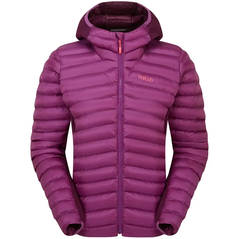 Kracherpreis Rab Daunenjacke mit Kapuze, Damen Cirrus Flex