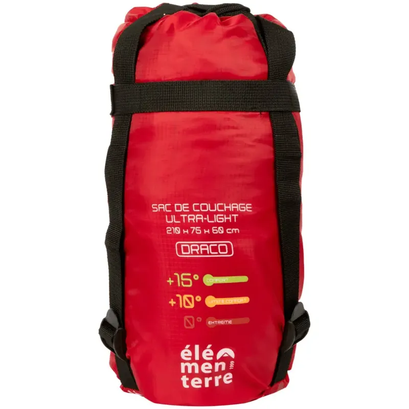 Heißes Angebot Élémenterre Schlafsack ultra-light Kapuze Draco