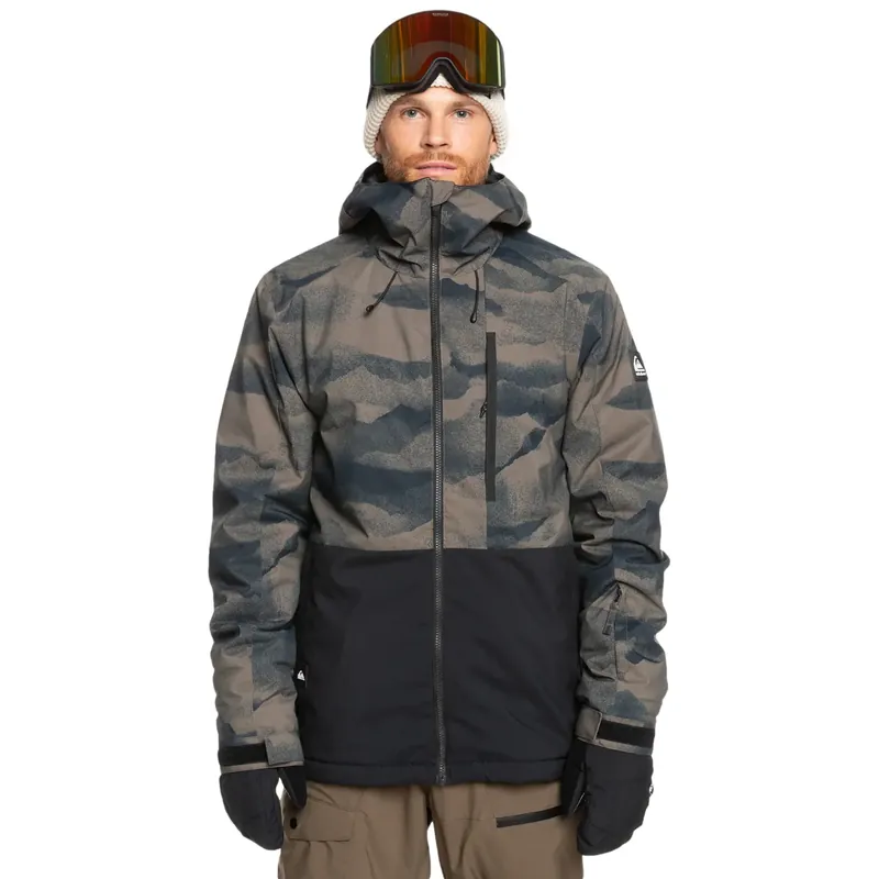 Markenprodukt Quiksilver Snowboardjacke Mission Printed