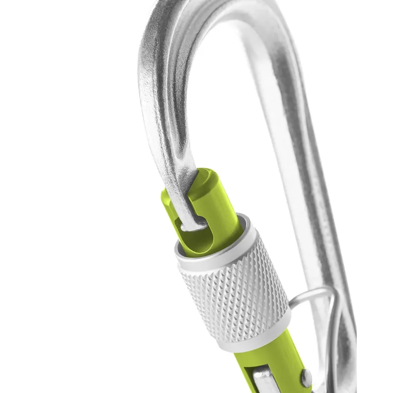 Garantierte Lieferung Edelrid Stahl-Karabiner für Klettereien HMS Bruce Screw FG II