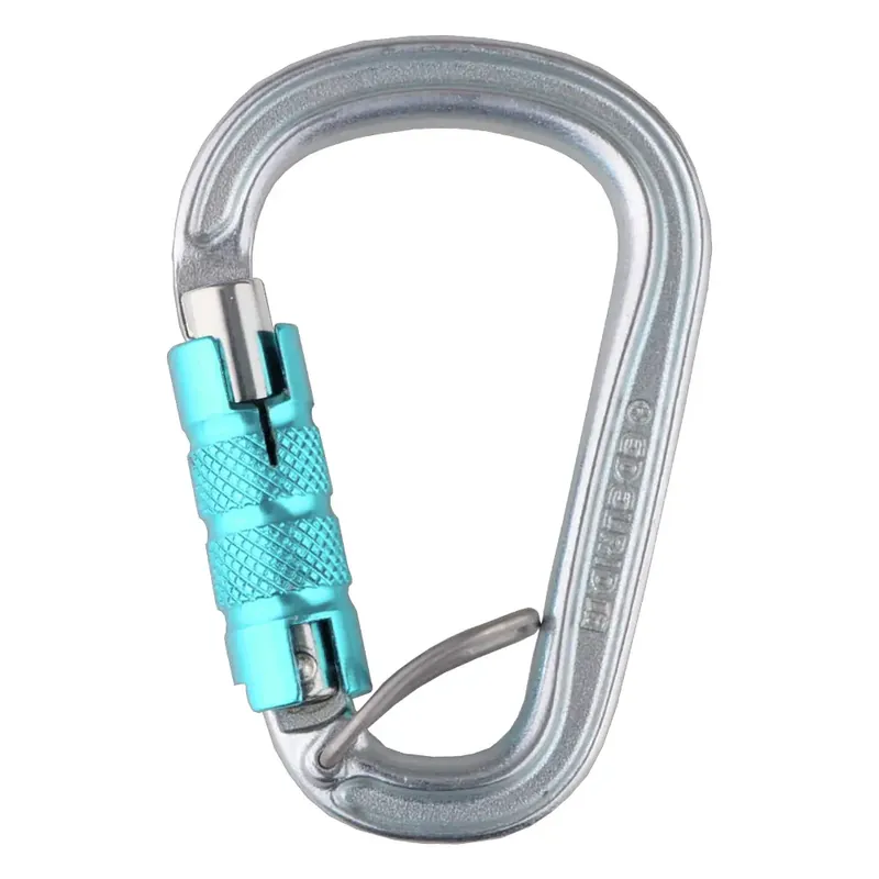 Edelrid Stahl-Karabiner für Klettereien HMS Bruce Triple FG Bestseller