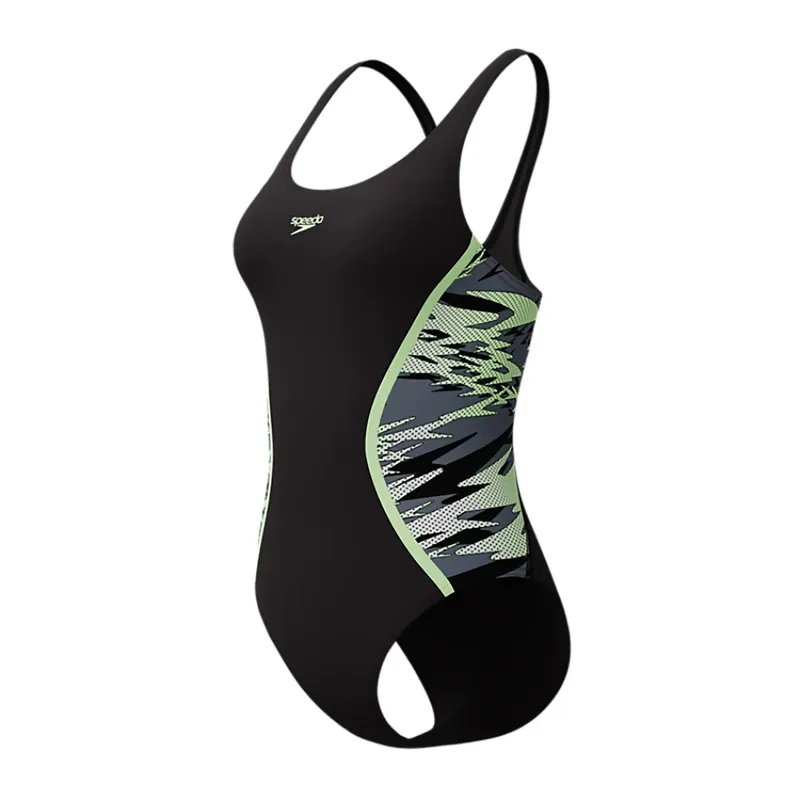 Speedo Badeanzug, Damen Hyperboom Splice Muscleb Preiswert