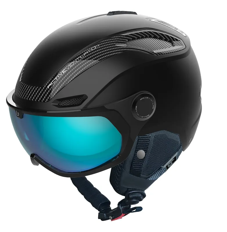 bolle V-Line Carbon Visier Skihelm schwarz Sichere Zahlung